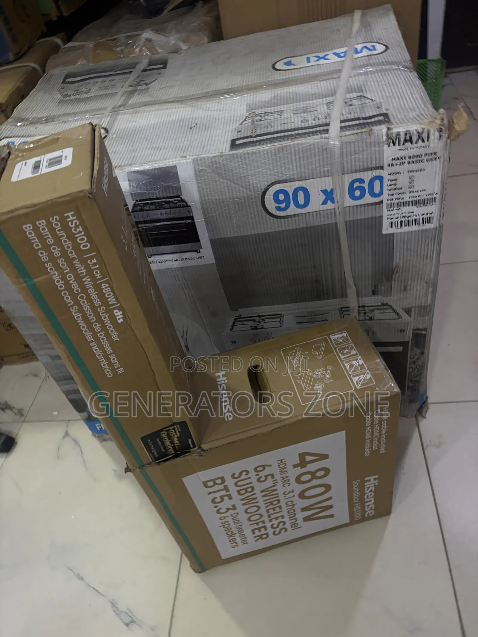 Hisense HS3100 480W High-Power Home Audio Soundbar