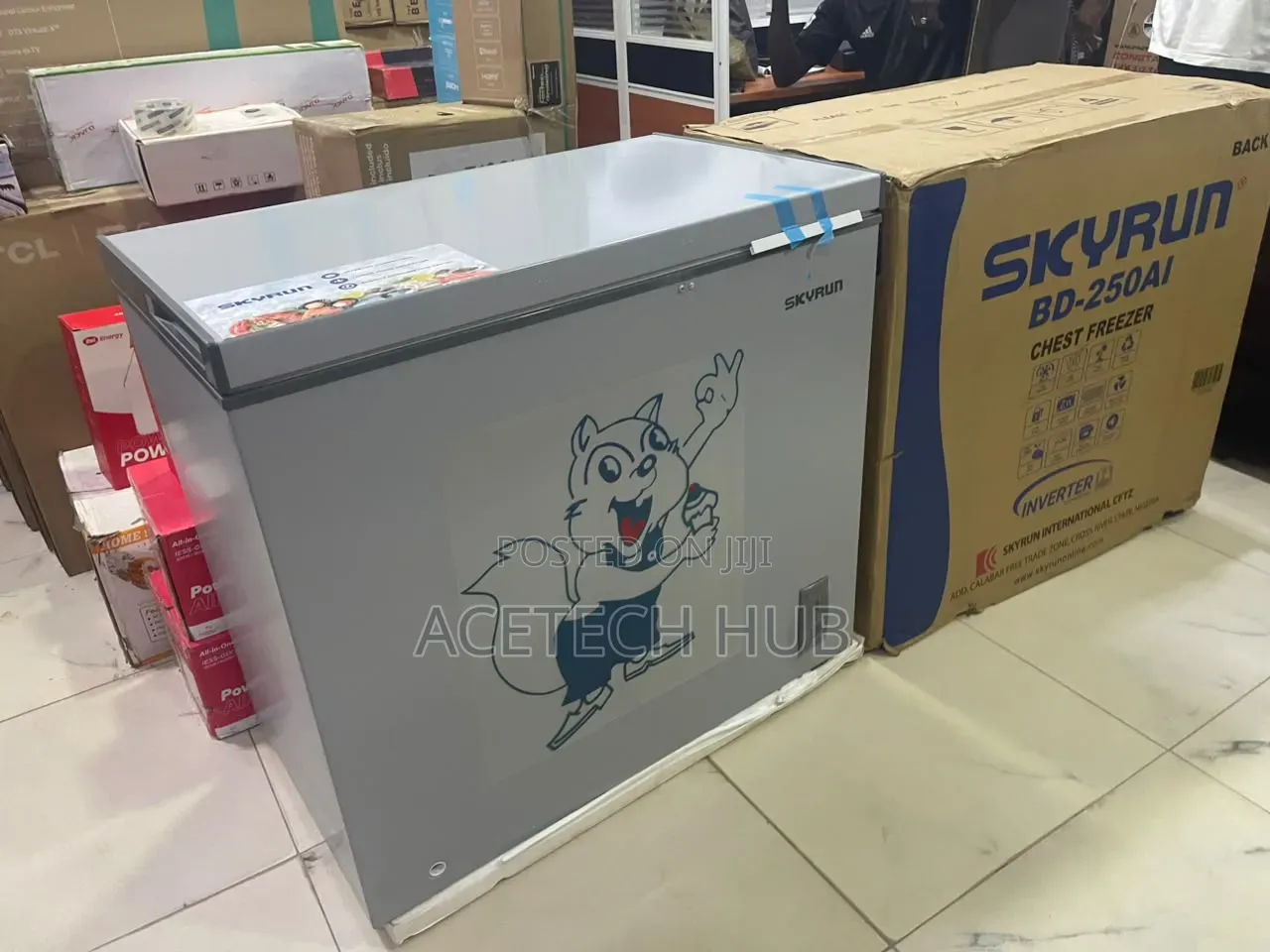 Original Skyrun BD-250A Inverter Freezer