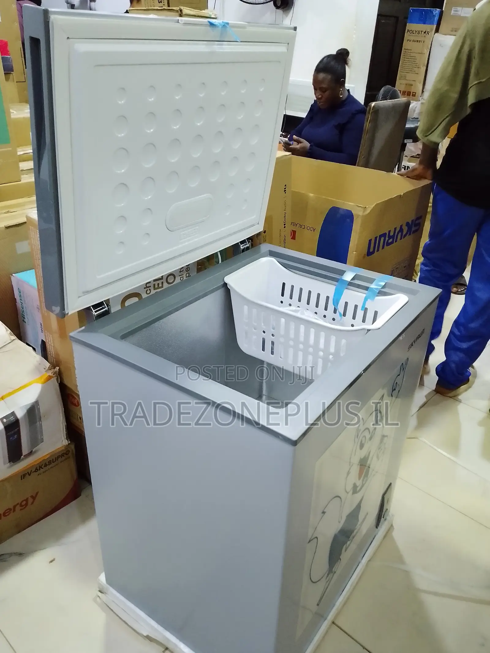 SKYRUN BD-180AI Freezer for Organised Food Storage