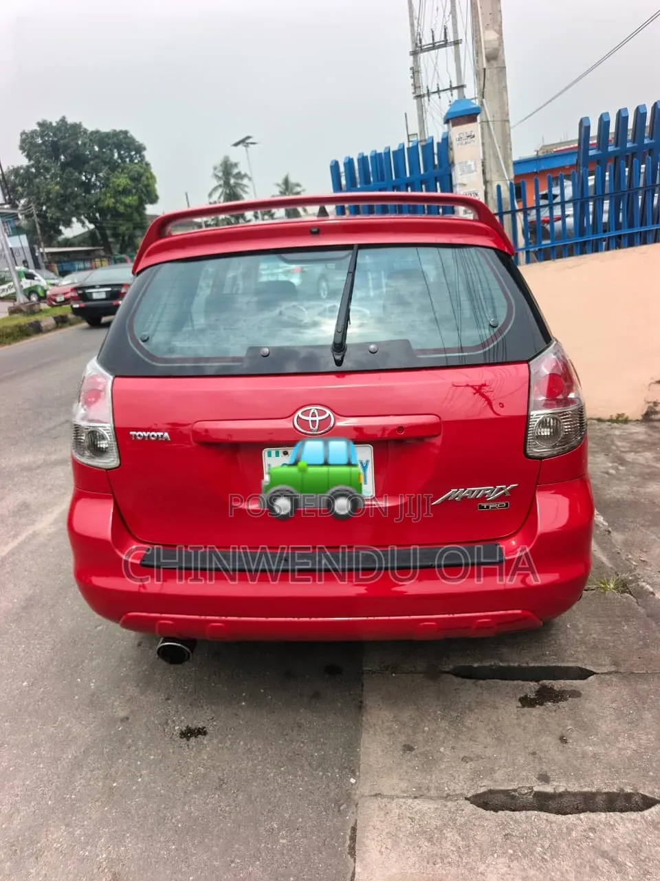 Toyota Matrix 2005 Red