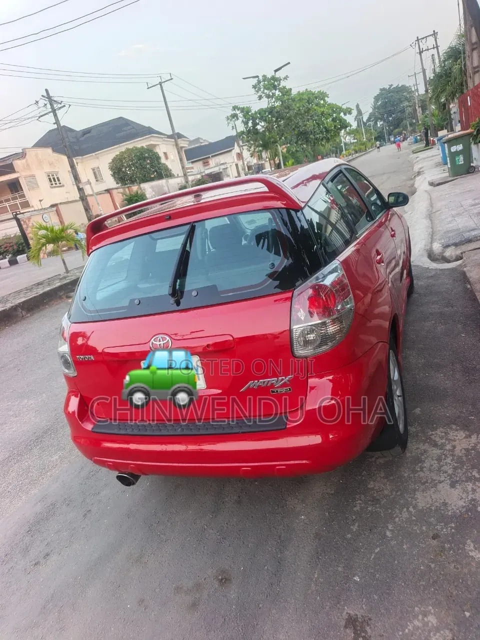 Toyota Matrix 2005 Red