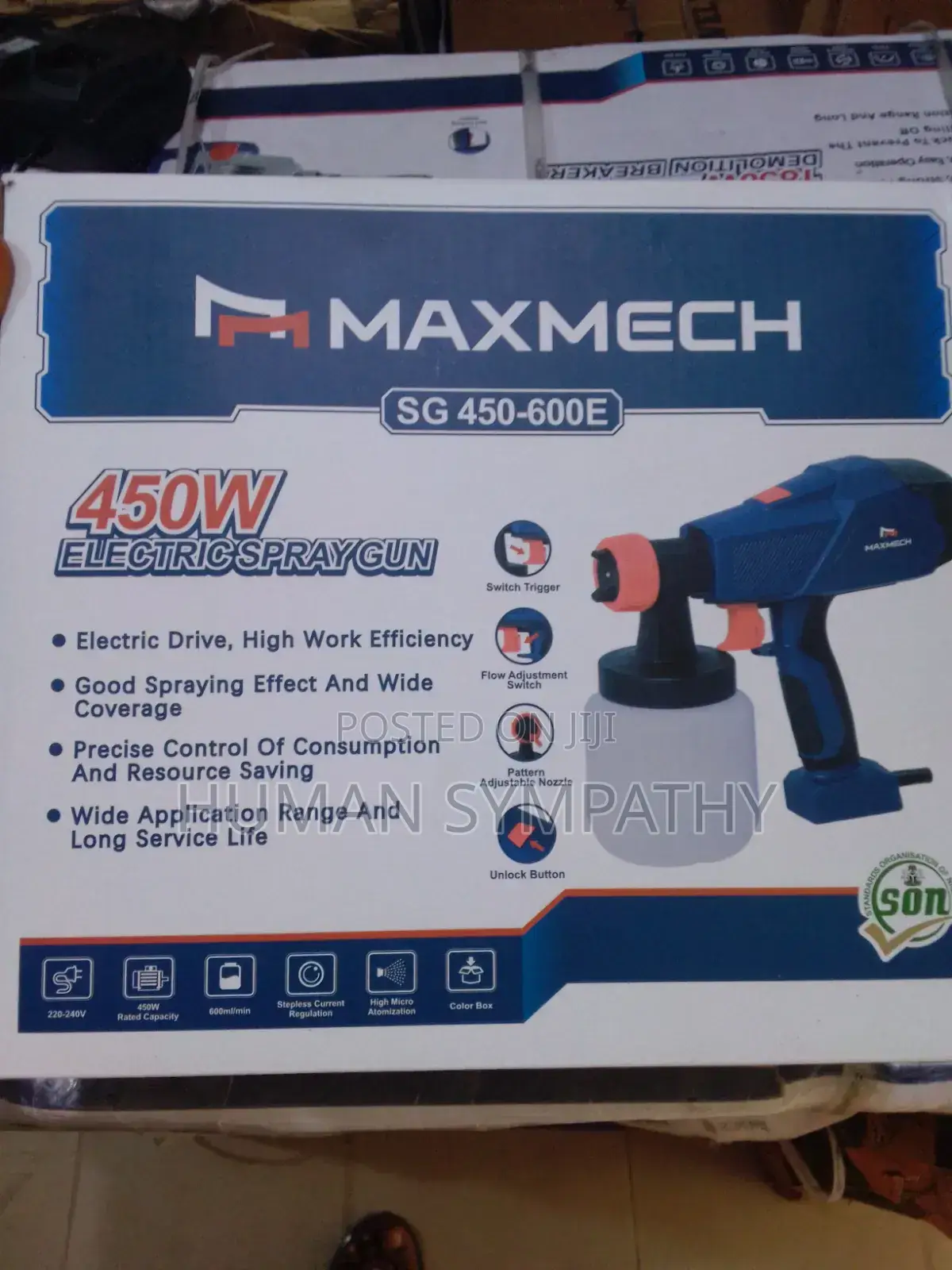 Electric Spray Gun Available