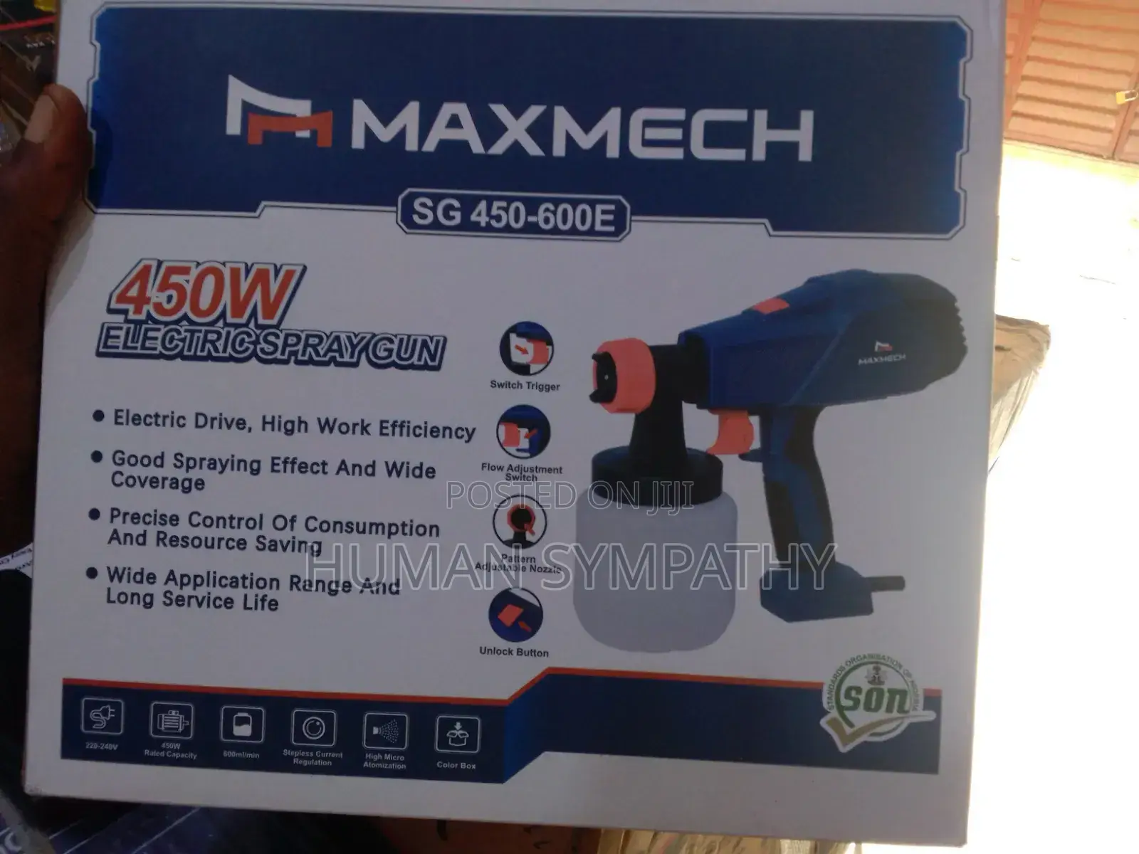Electric Spray Gun Available