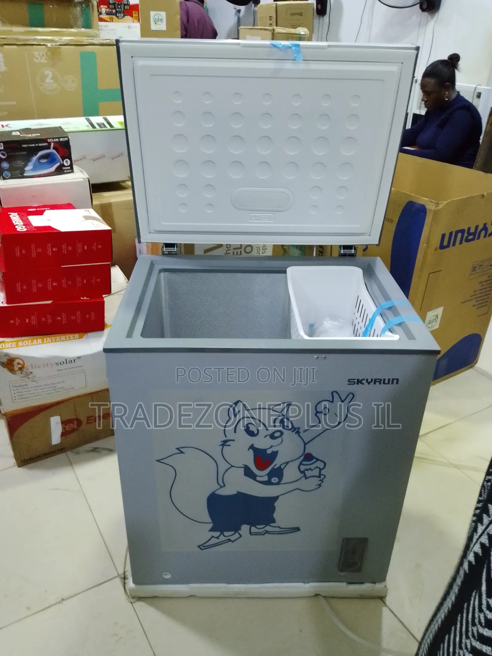 SKYRUN BD-180AI 145L Freezer for Small Businesses