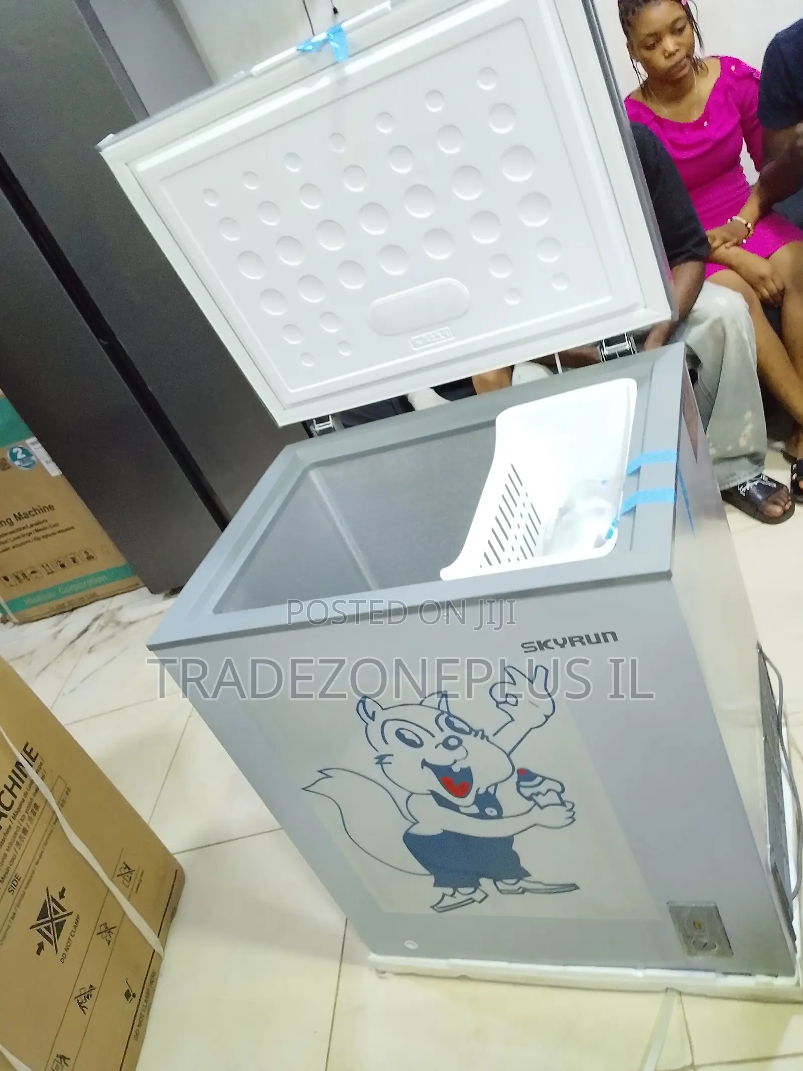 SKYRUN Inverter Chest Freezer for Efficient Food Storage