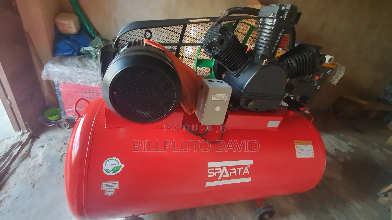 380V Three-Phase Sparta 20HP 1000L Air Compressor System