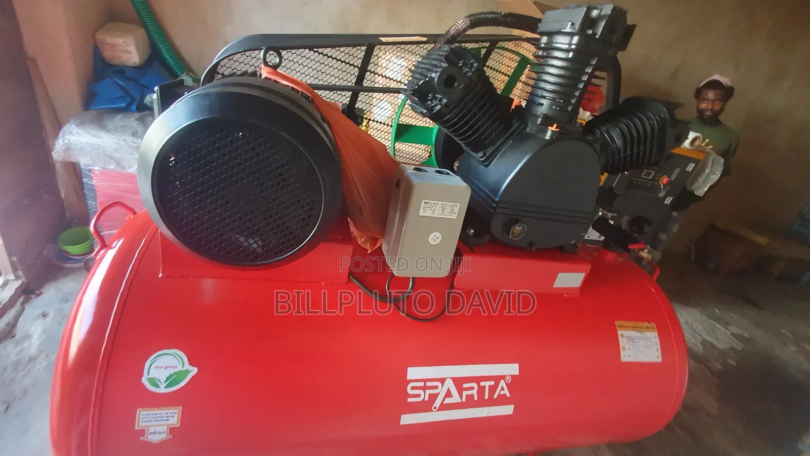 380V Three-Phase Sparta 20HP 1000L Air Compressor System