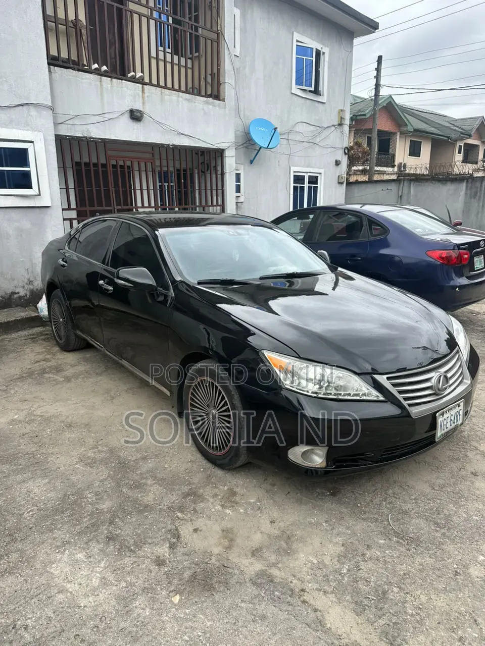Lexus ES 350 2011 Black