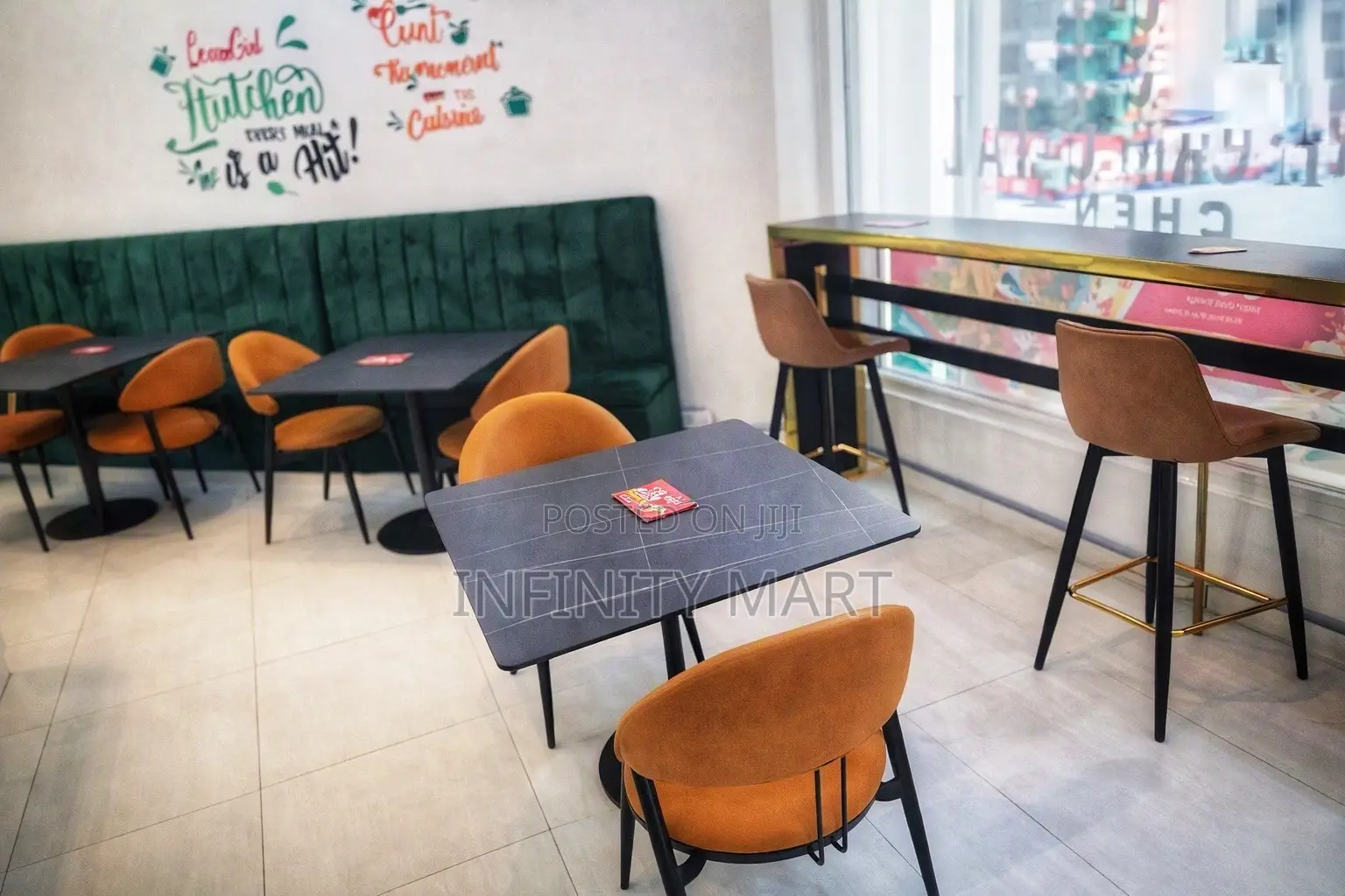 New Modern 2 Seater Marble Dining