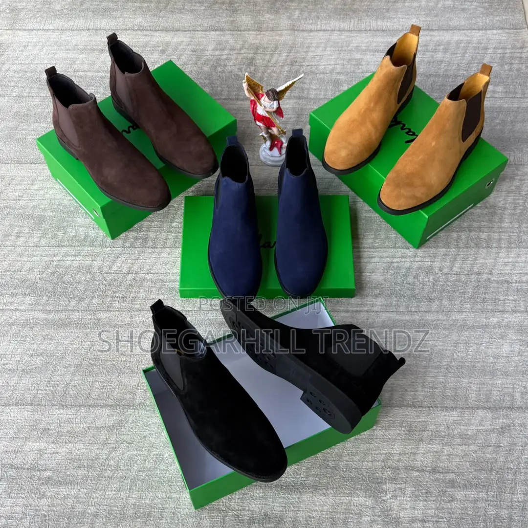 Clarks Suede Chelsea Ankle Boots | Premium Luxury Timeless Style
