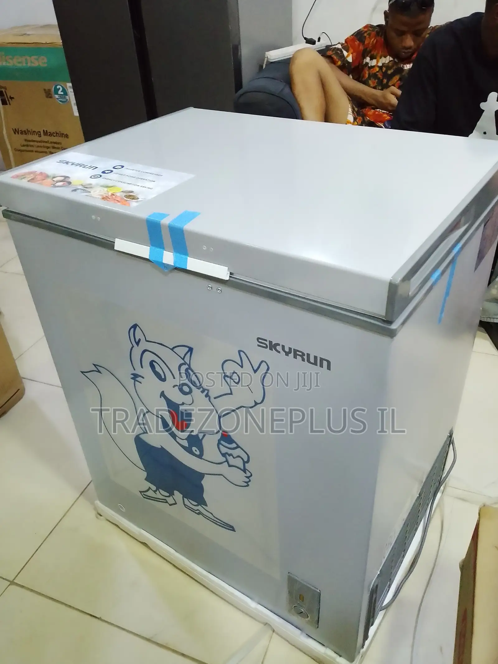 SKYRUN 145L Inverter Deep Freezer for Family Storage
