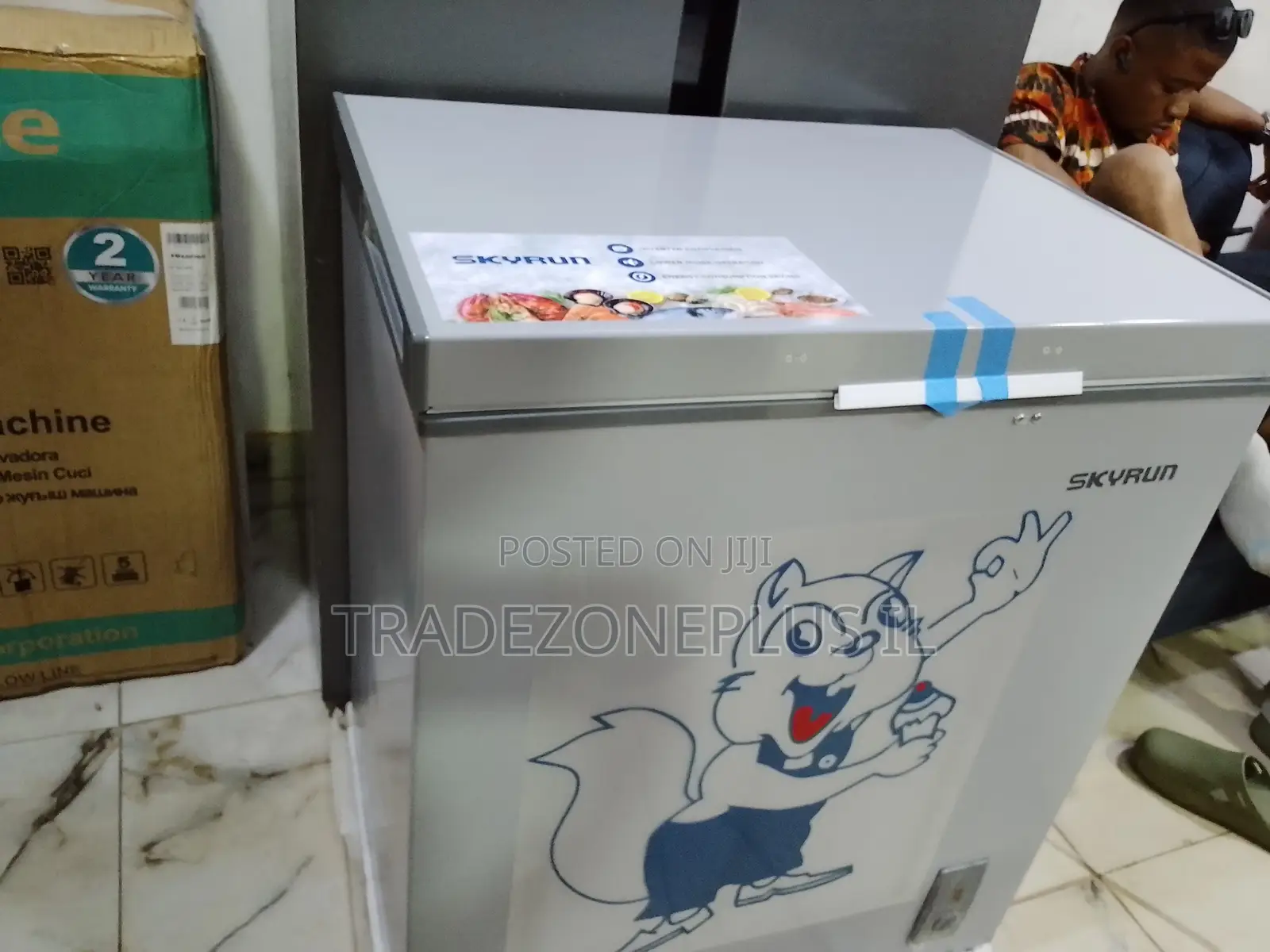 SKYRUN 145L Inverter Deep Freezer for Family Storage