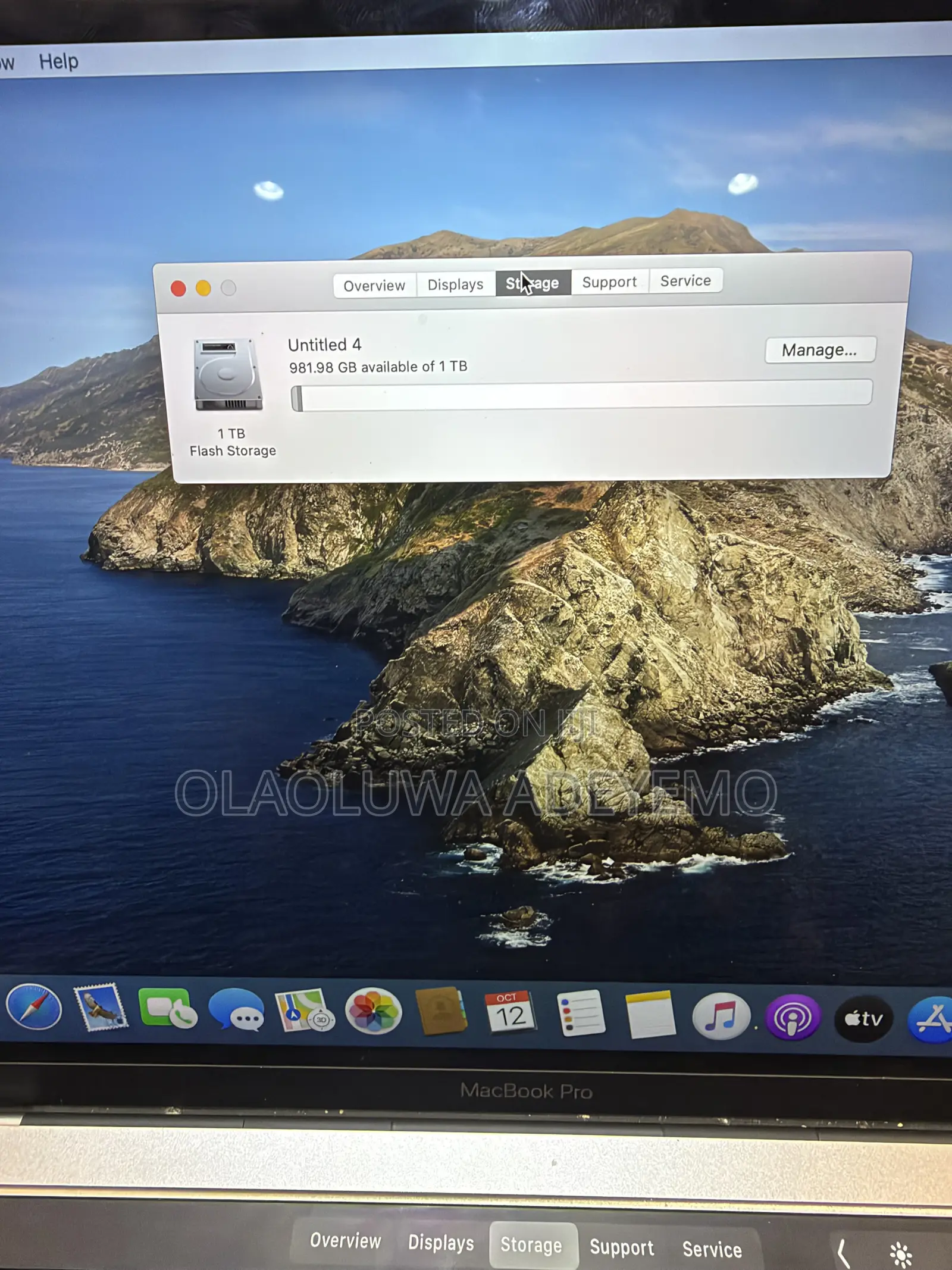 Laptop Apple MacBook Pro 2017 16GB Intel Core i7 SSD 1T