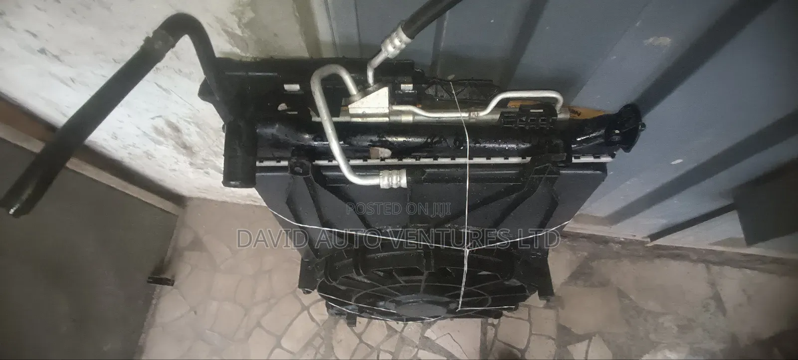 Hyundai Tucson 2018 Complete Radiator Fan and AC Condenser