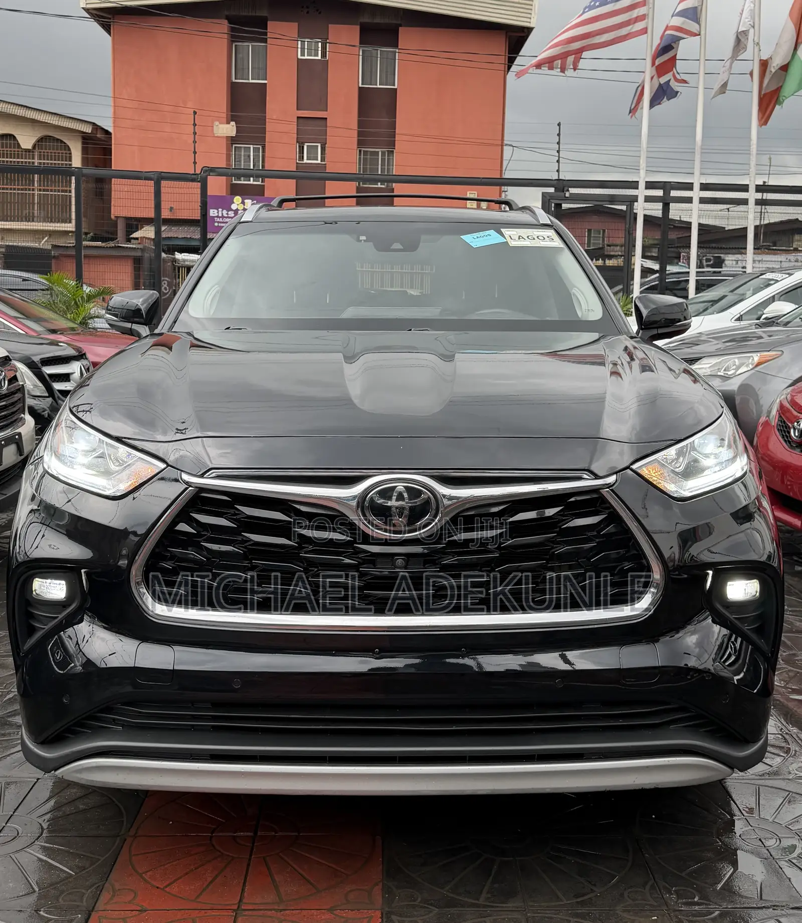 Toyota Highlander Platinum 2021 Black
