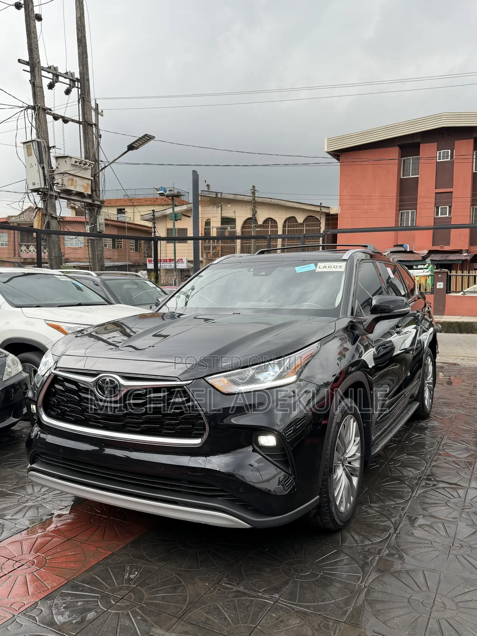 Toyota Highlander Platinum 2021 Black