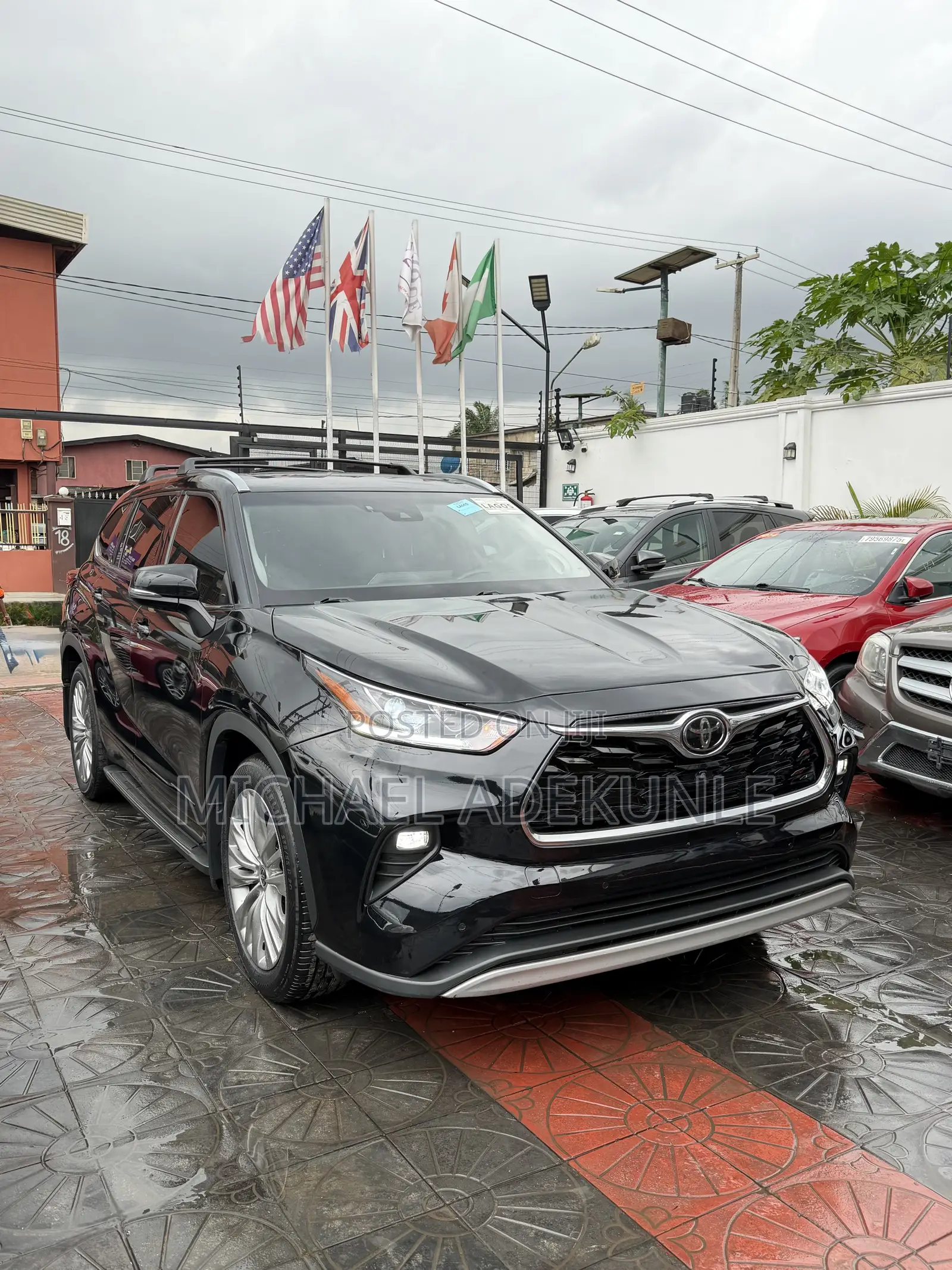 Toyota Highlander Platinum 2021 Black