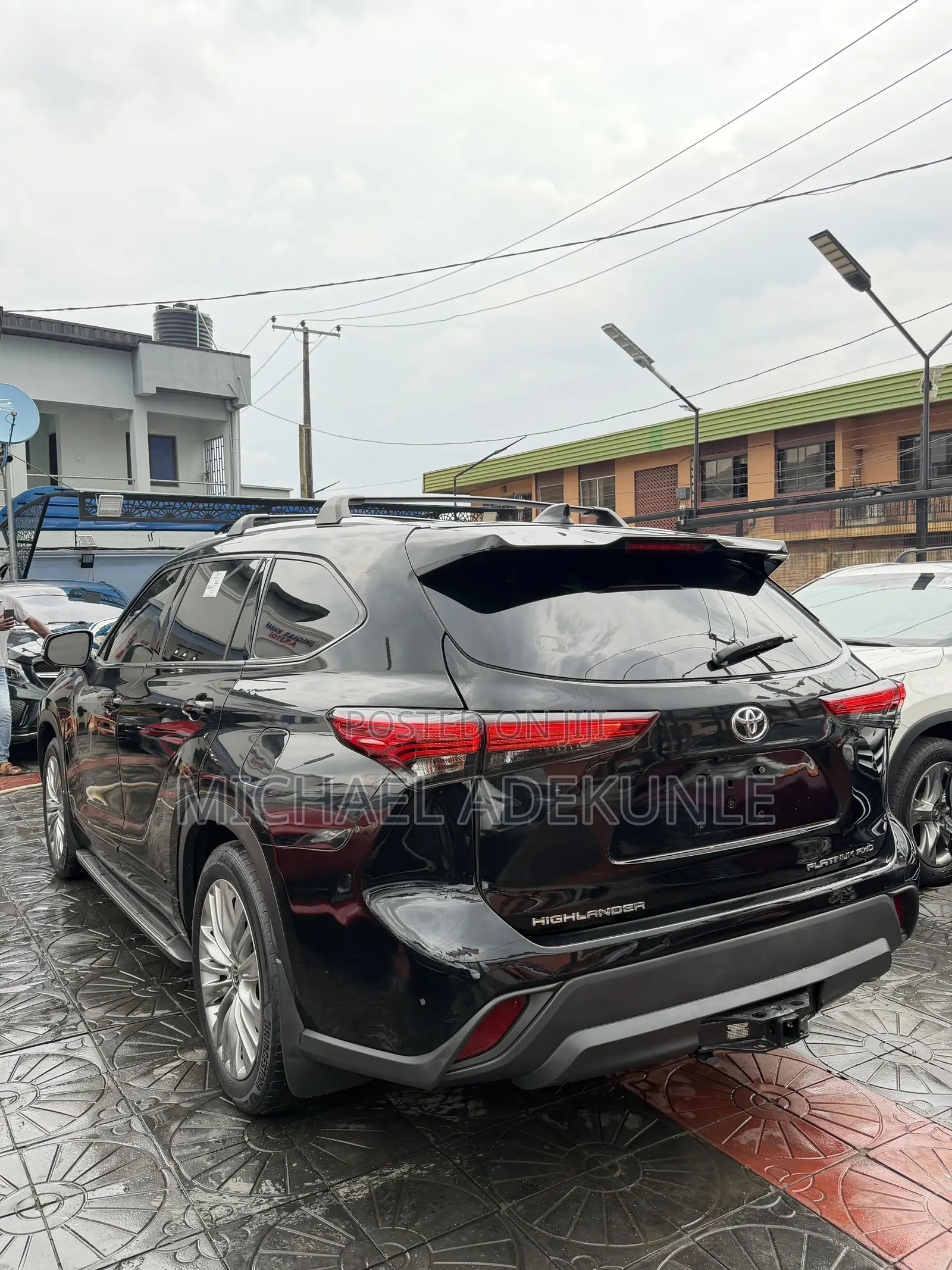 Toyota Highlander Platinum 2021 Black