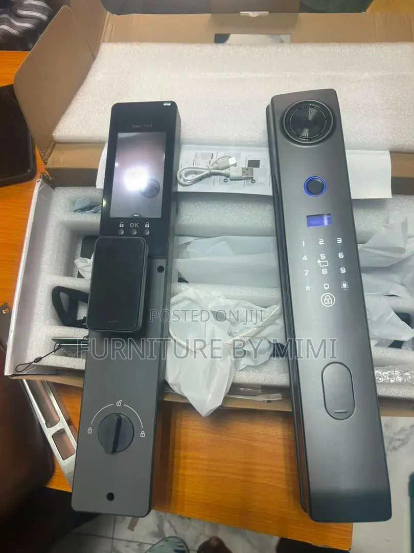Tuya 3D Face Recognition Smart Door Lock With Camera & Screen