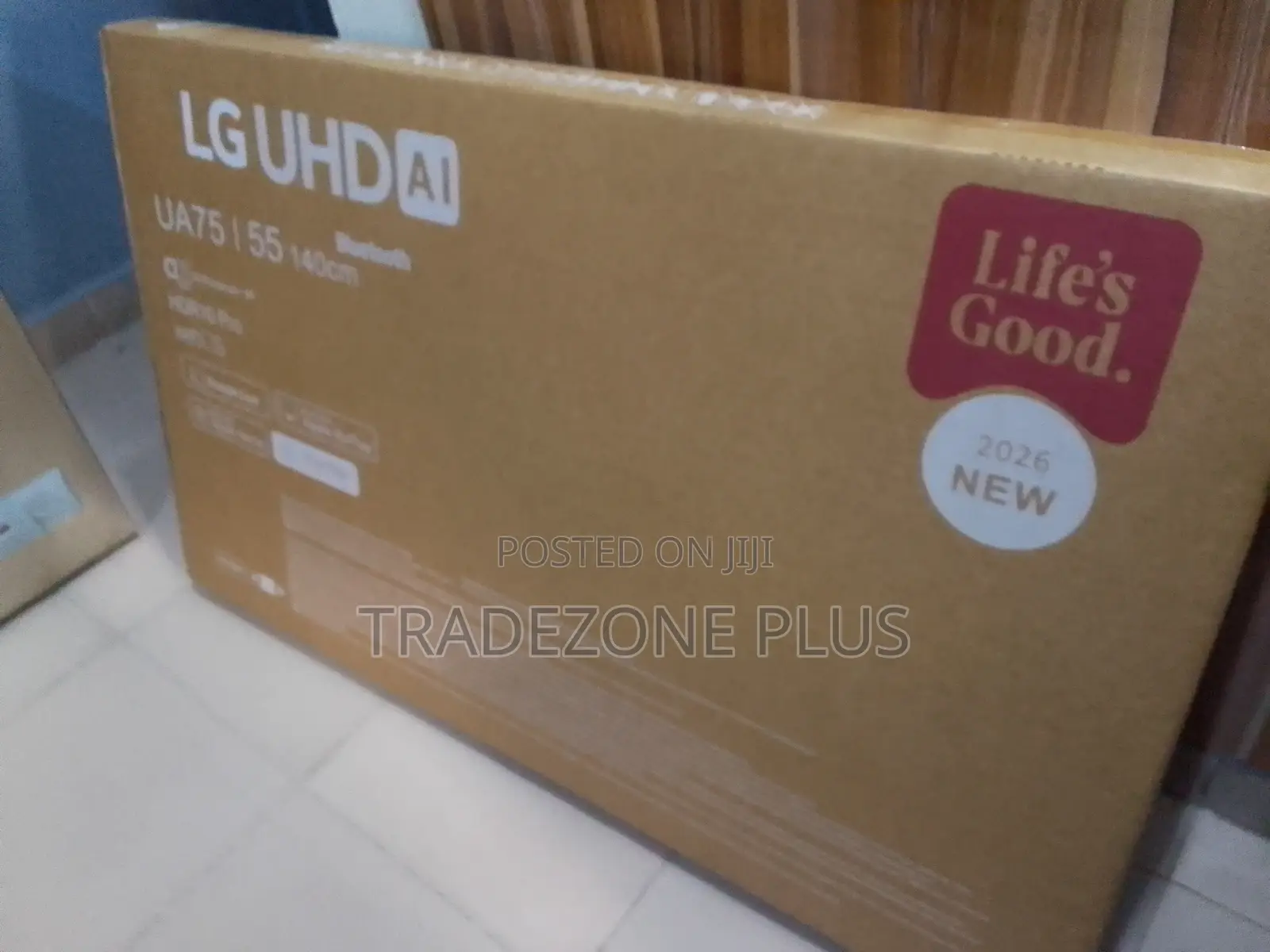 LG UA75 55” Ultra HD Television With AI Processor