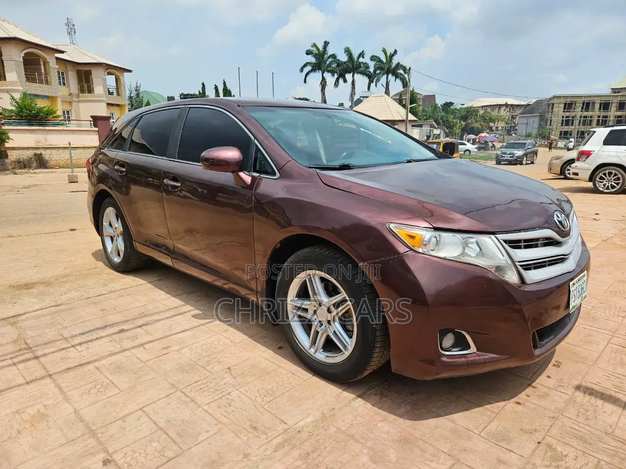 Toyota Venza 2010 Maroon
