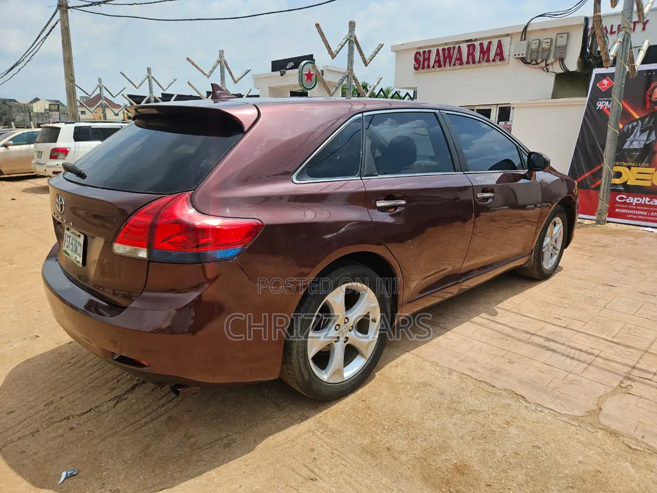 Toyota Venza 2010 Maroon