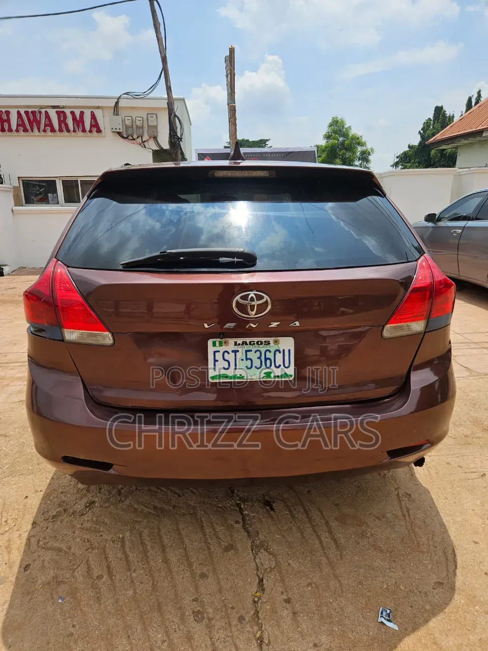 Toyota Venza 2010 Maroon