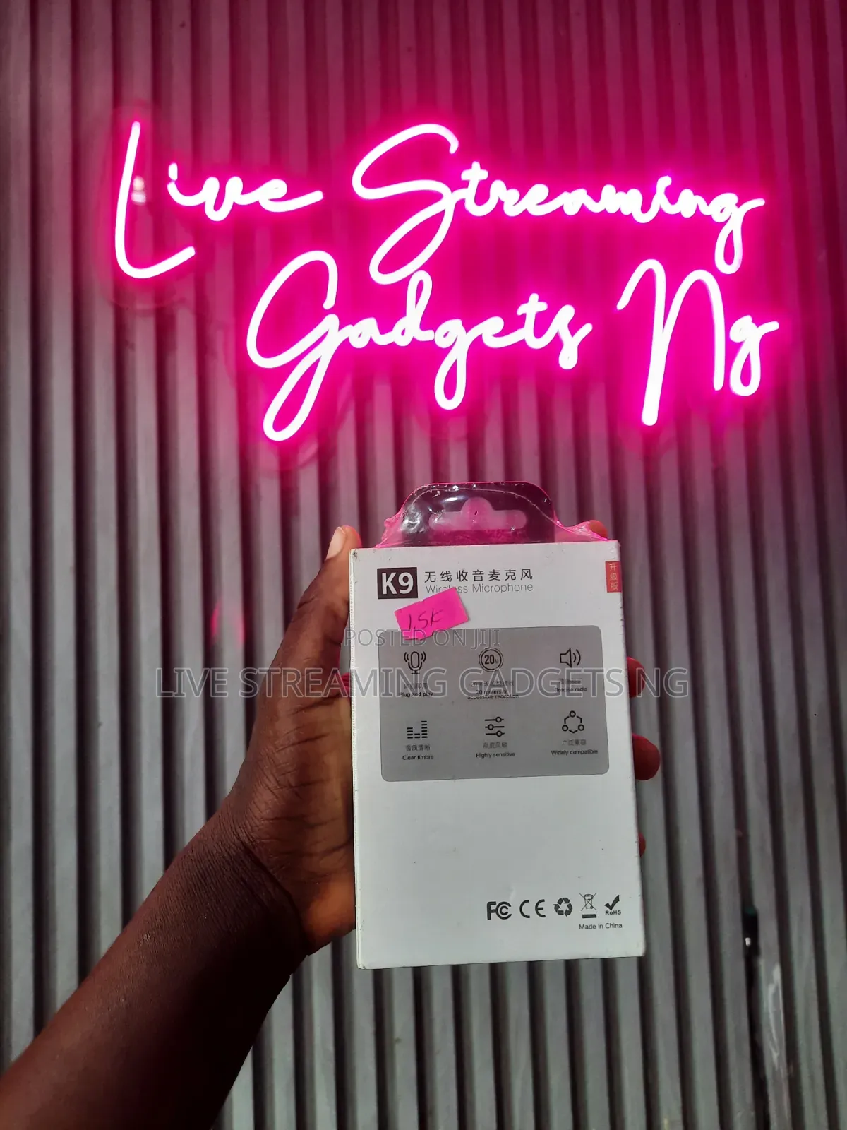 K9 Type C or iPhone Only Lapel Mic