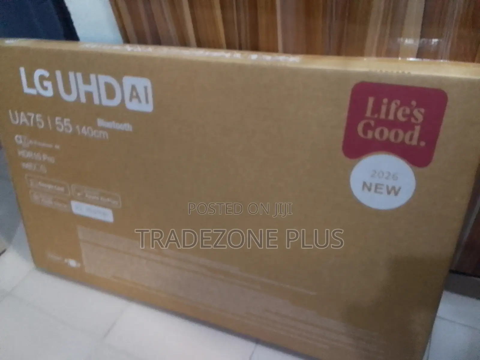 LG 55 Inch UHD TV With AI Processor – Model UA75