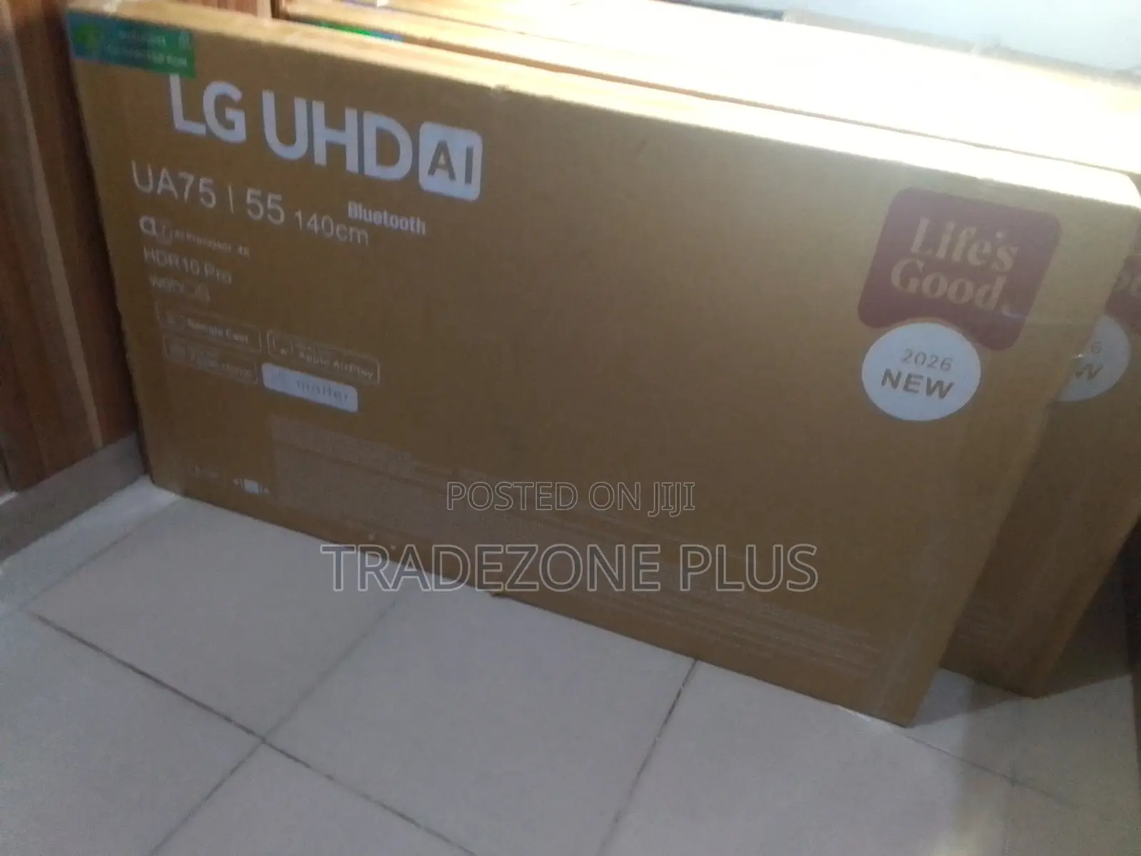 LG 55 Inch UHD TV With AI Processor – Model UA75