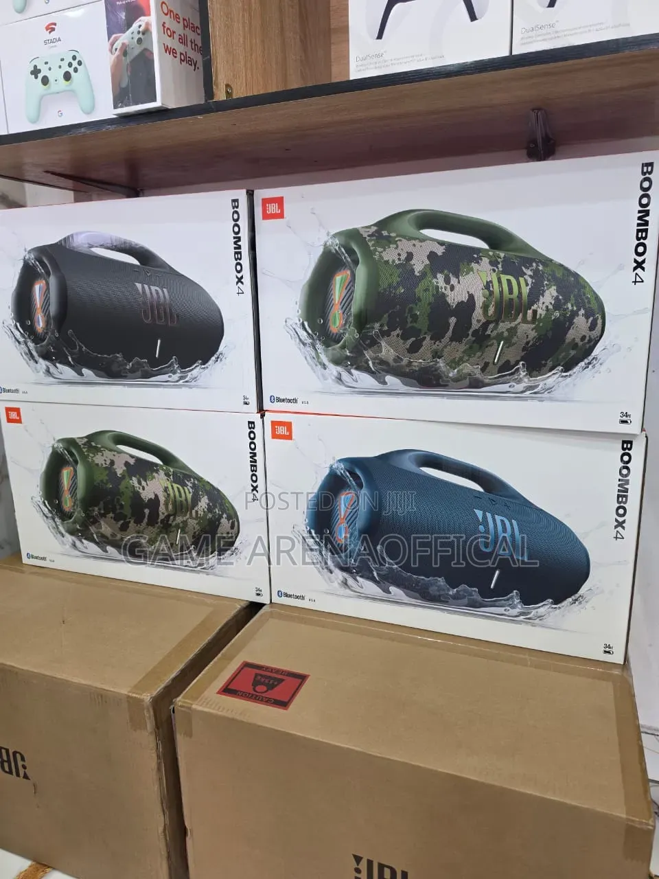 JBL Boombox 4 Portable Bluetooth Speaker – Powerful Bass