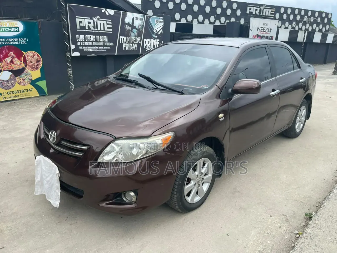 Toyota Corolla 2008 Brown