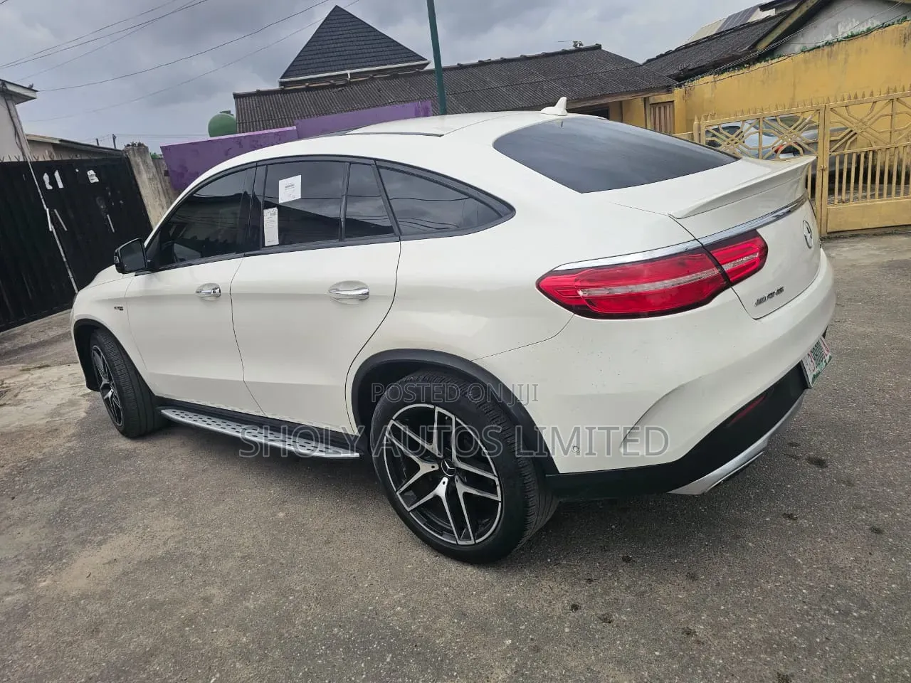 Mercedes-Benz GLE-Class AMG GLE 43 4MATIC 2017 White