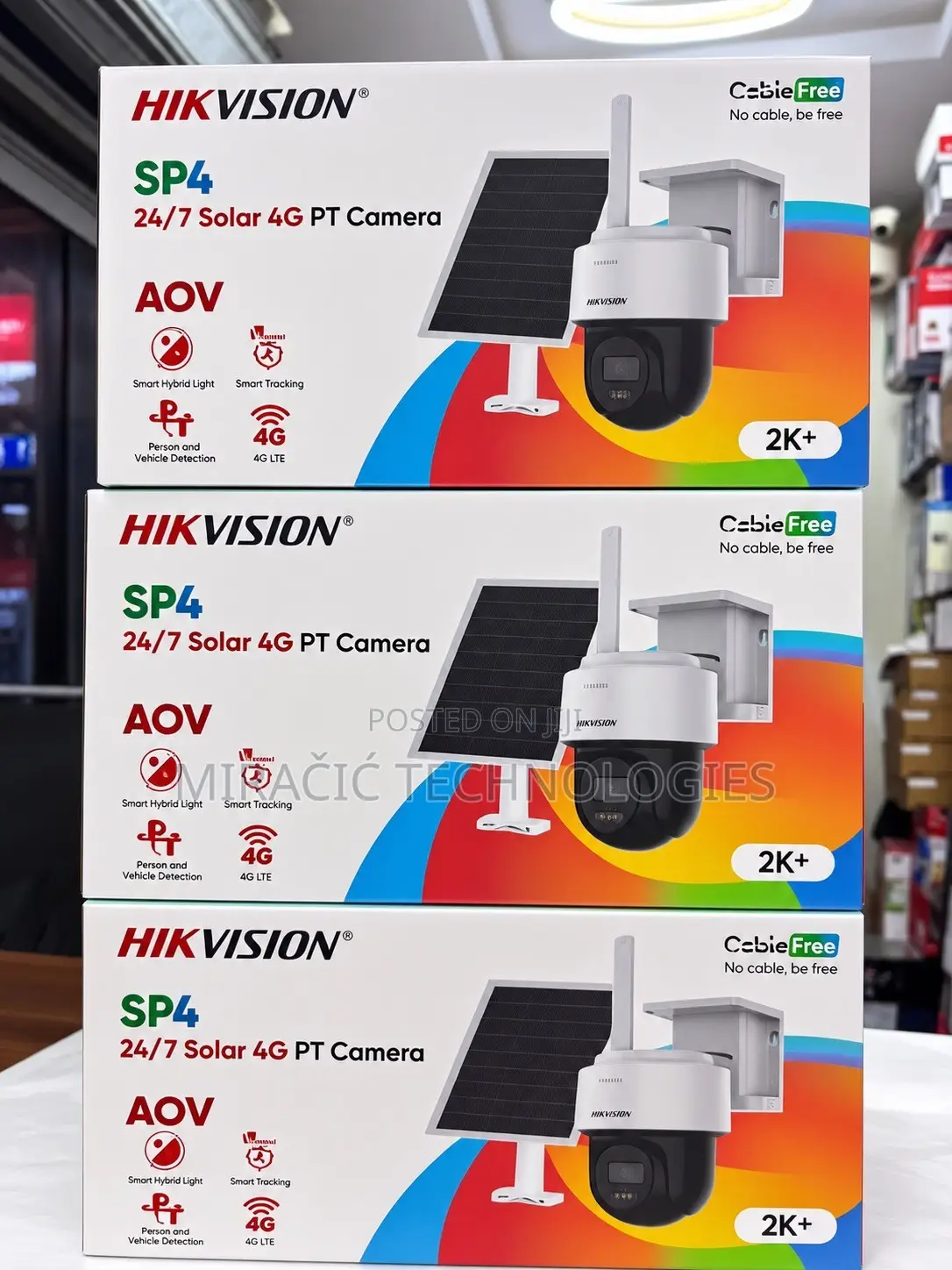 Hikvision PTZ Solar 4G CCTV Camera