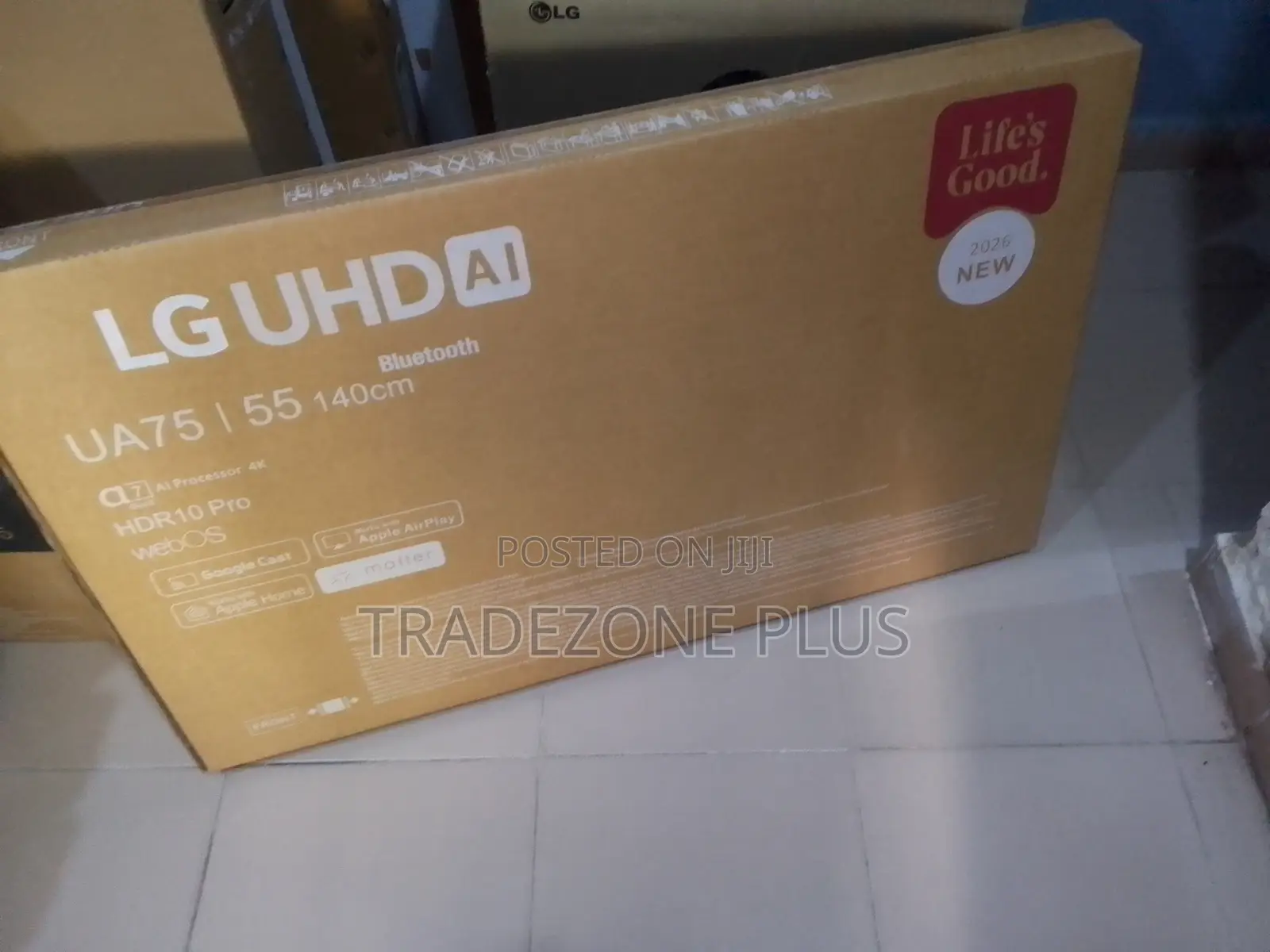 Bring Home LG UA75 55” 4K UHD Smart TV Today