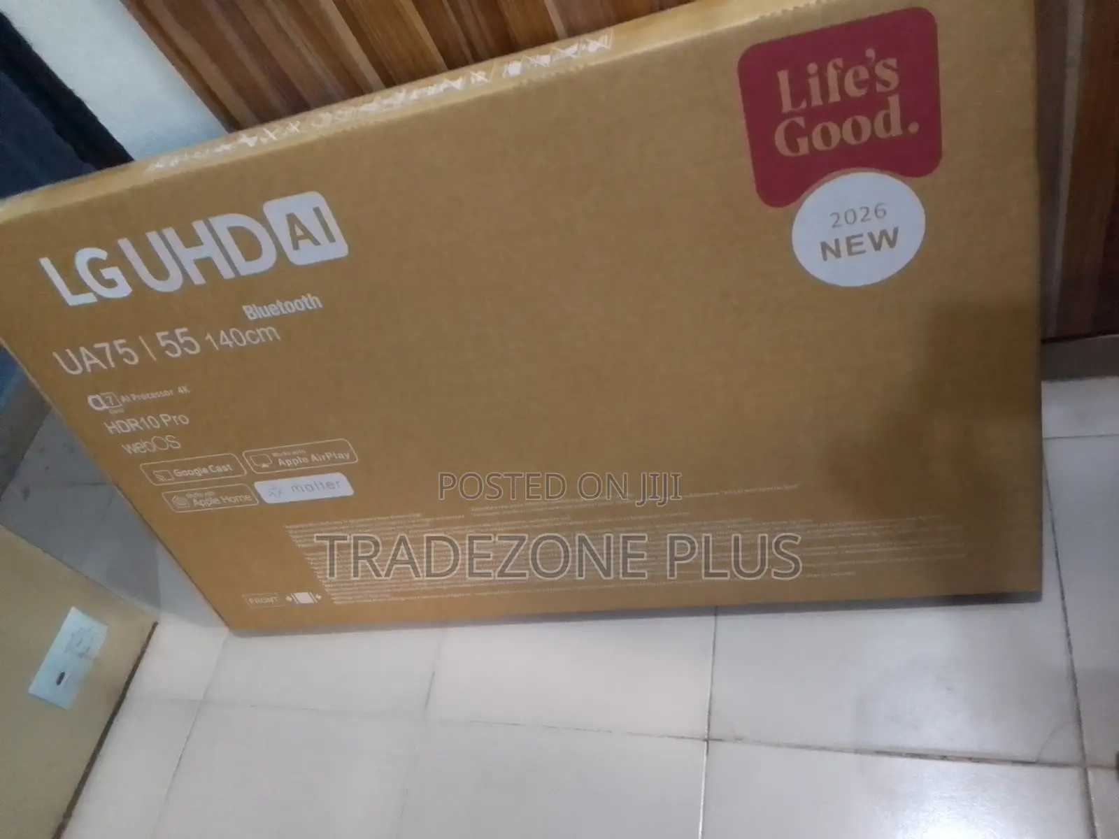 Bring Home LG UA75 55” 4K UHD Smart TV Today