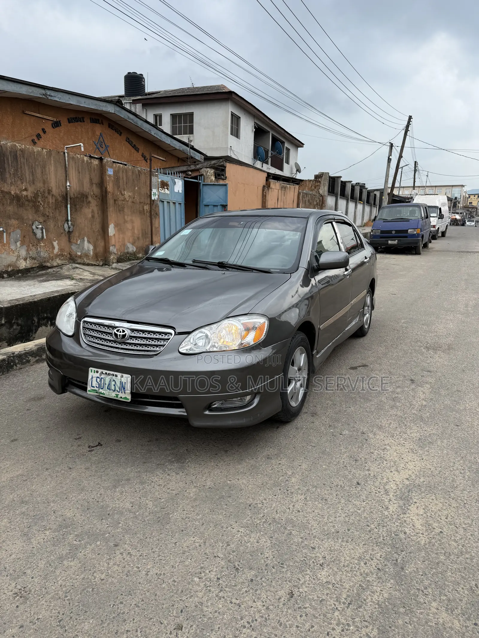 Toyota Corolla S 2007 Gray