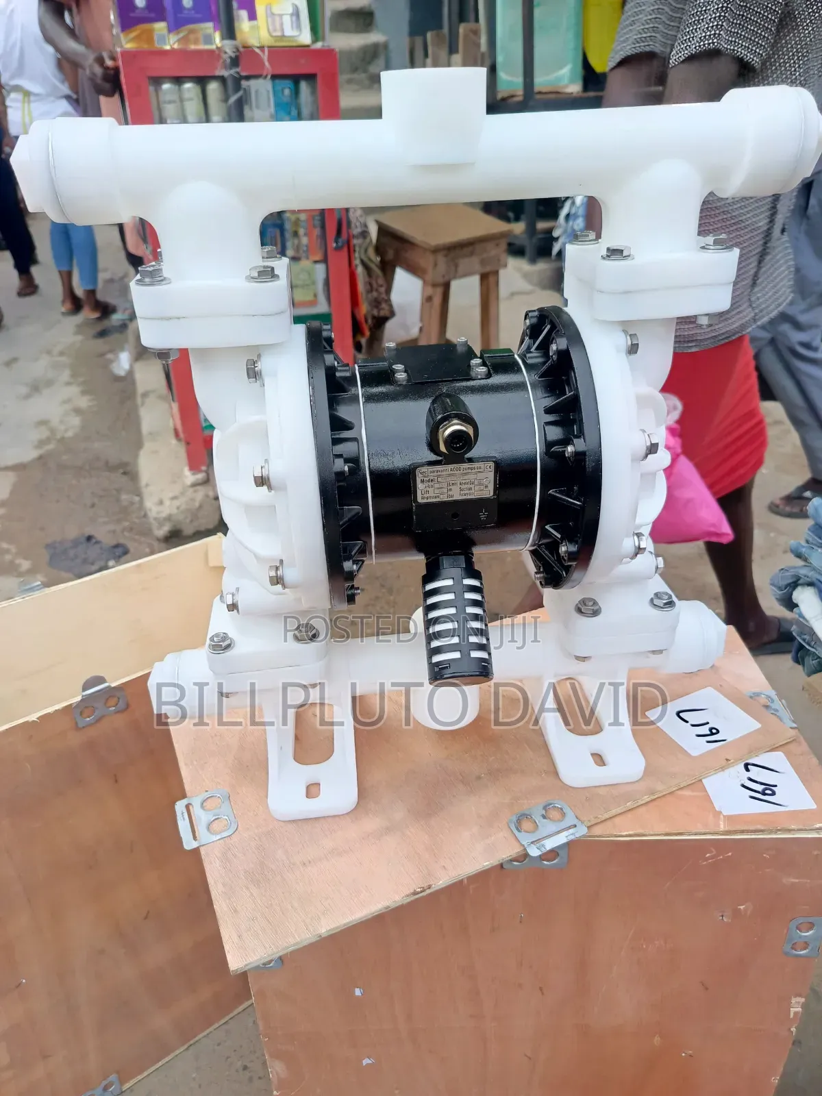 Pneumatic Air-Operated Double Diaphragm Pump (AODD Pump),