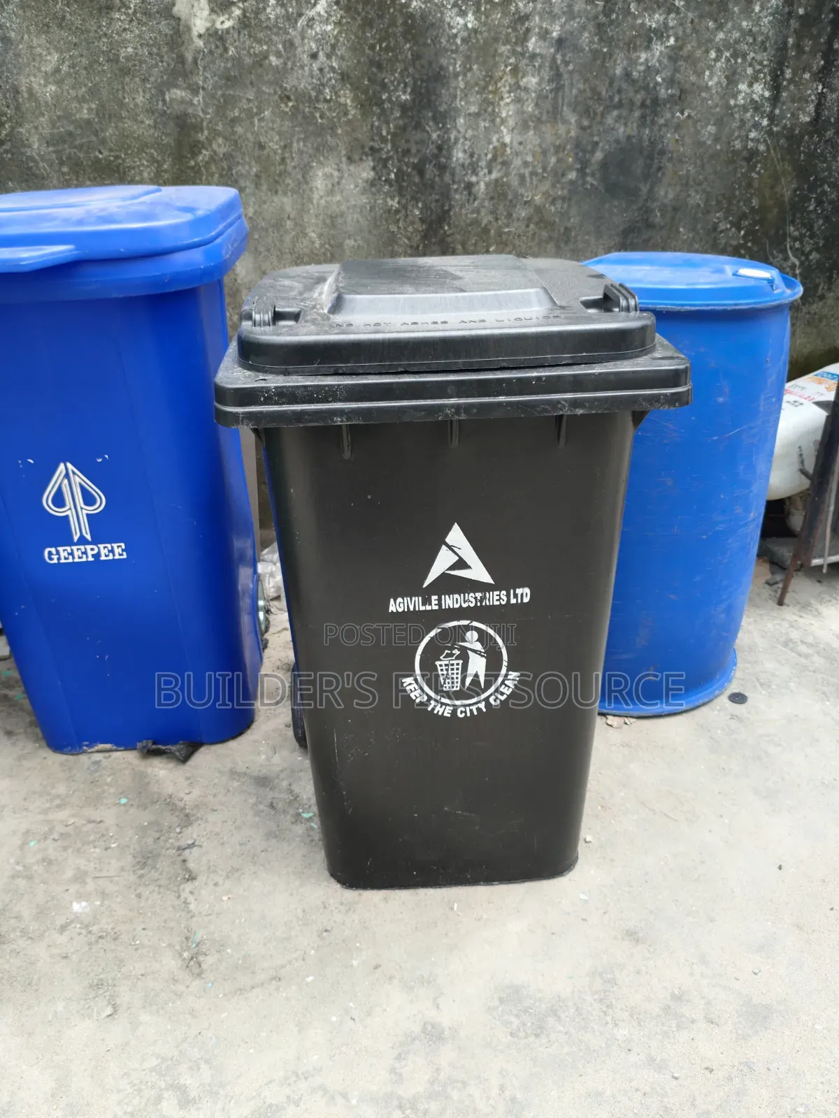 Geepee 240 Liters Waste Bin
