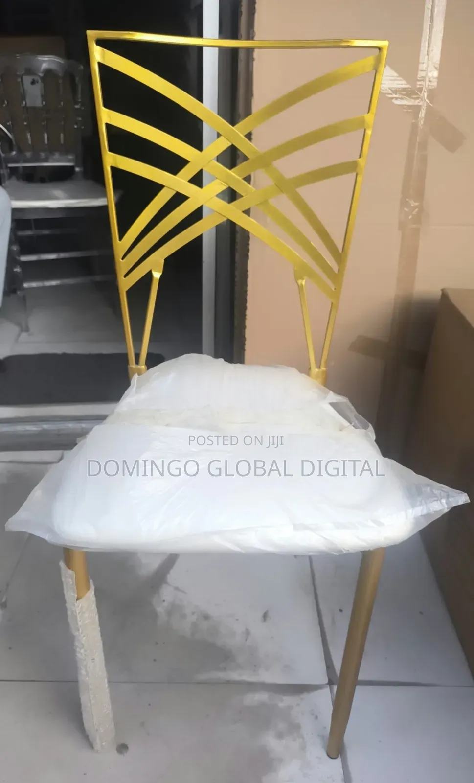 Gold Chameleon Event Chair