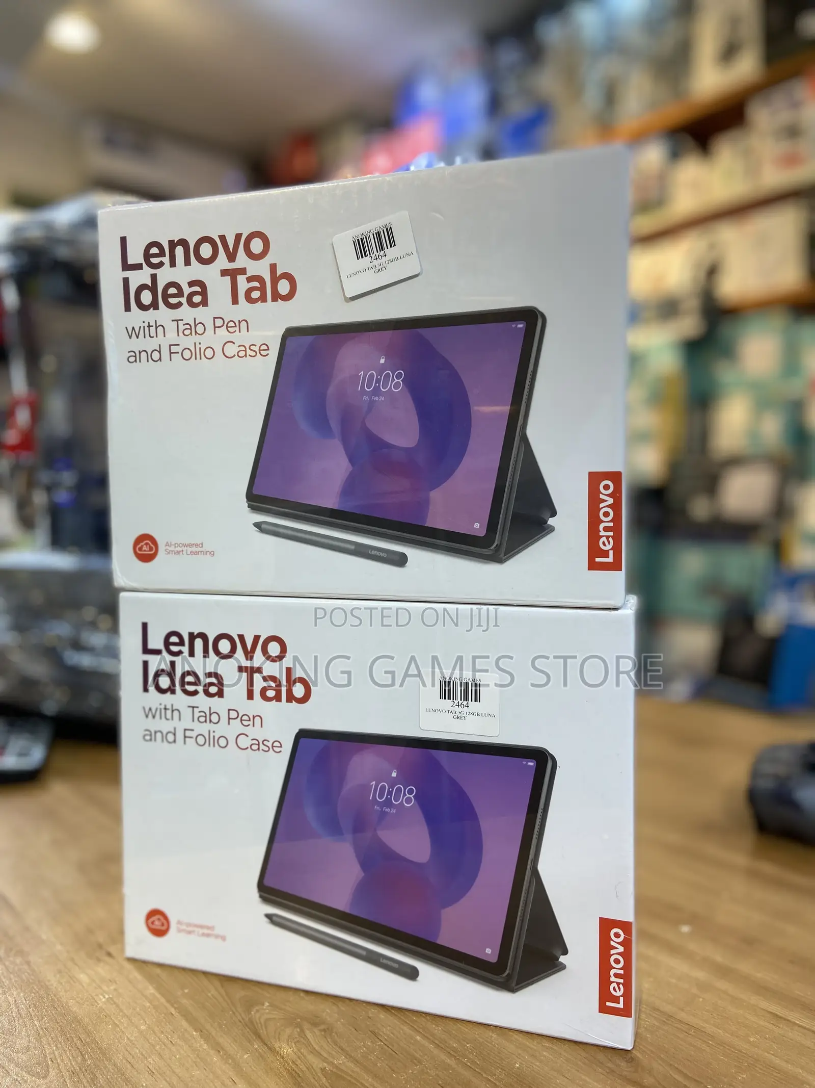 New Lenovo Smart Tab P10 LTE 256 GB Black