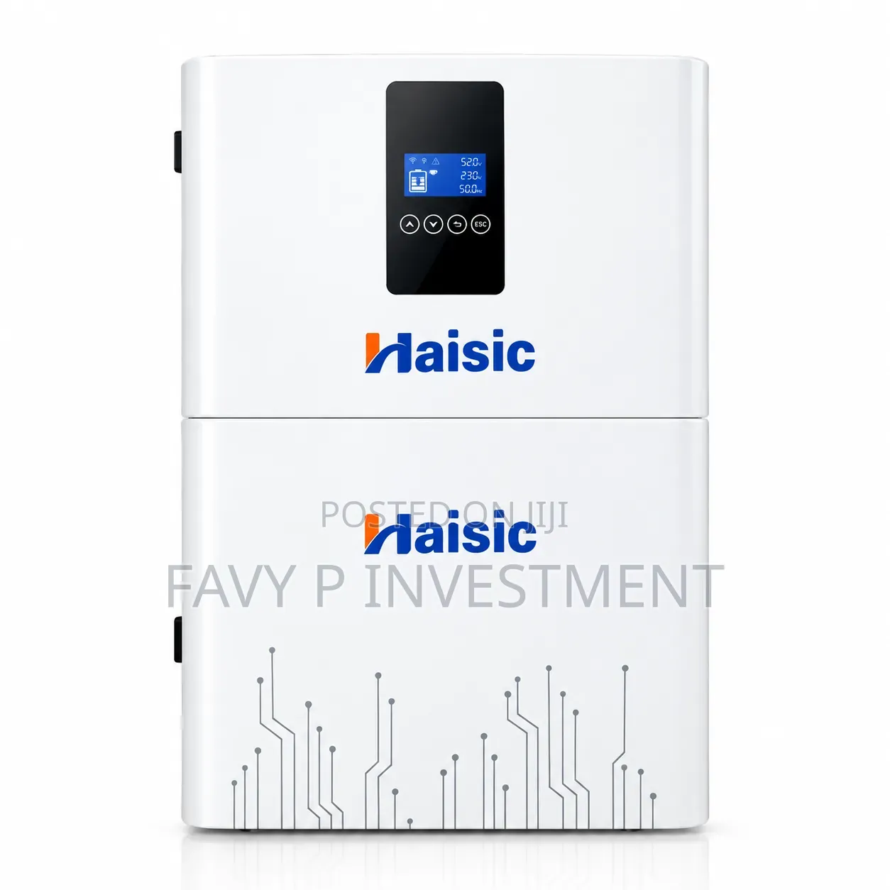Haisic 4kwh +1.5kva All in One Solar Generator, Energy Power Station