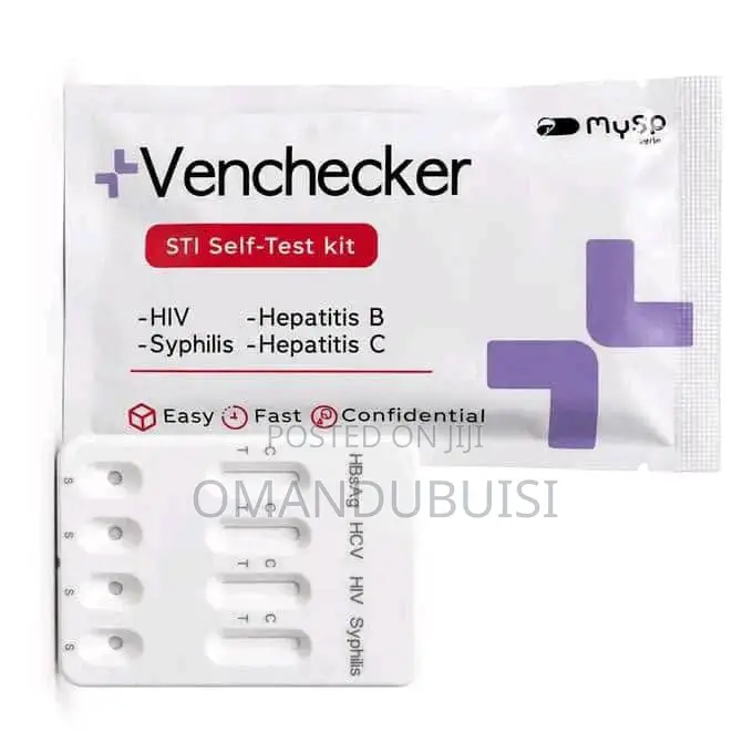 20 Pieces Venchecker 4in1 STI Test Kit for HIV, Syphilis,Hepatitis B&C