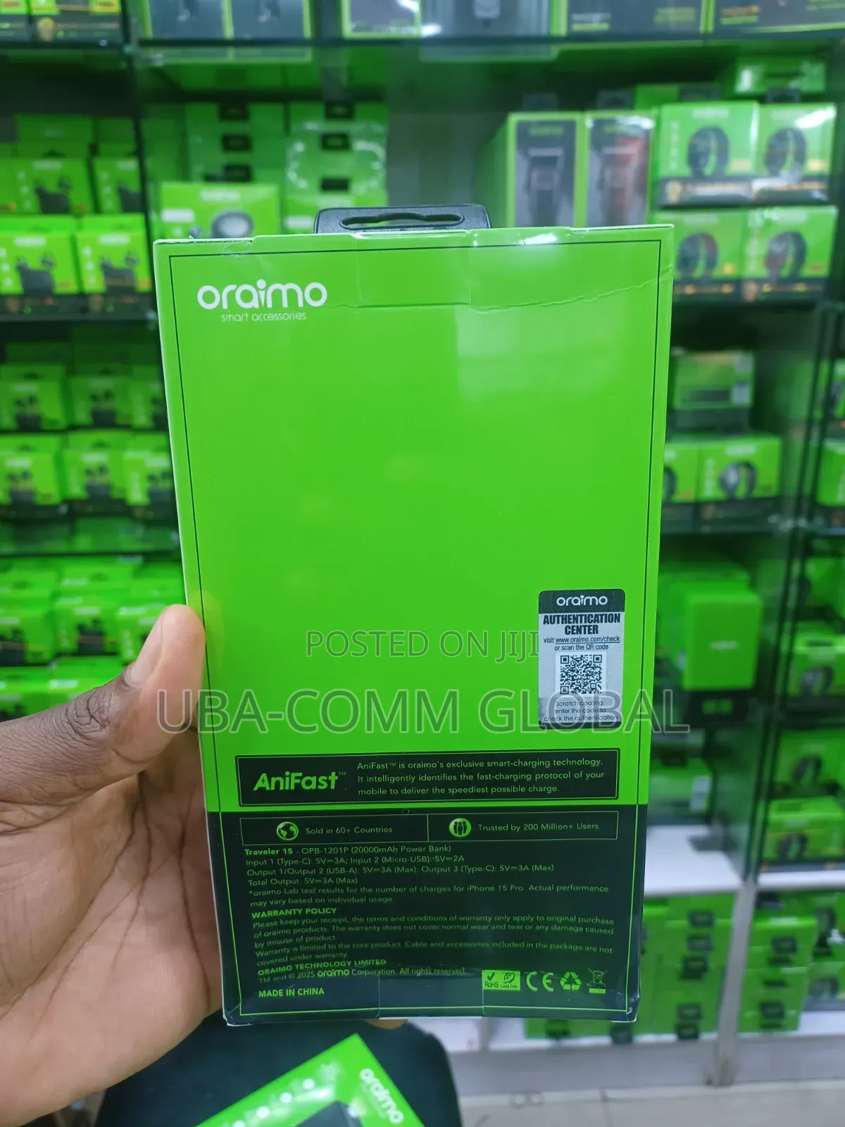 20,000 Mah, Oraimo Power Bank