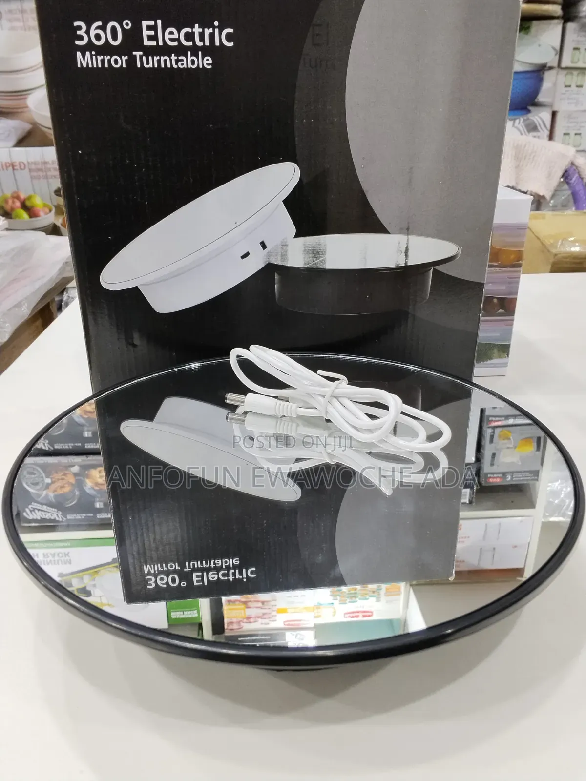 360° Electric Mirror Turntable