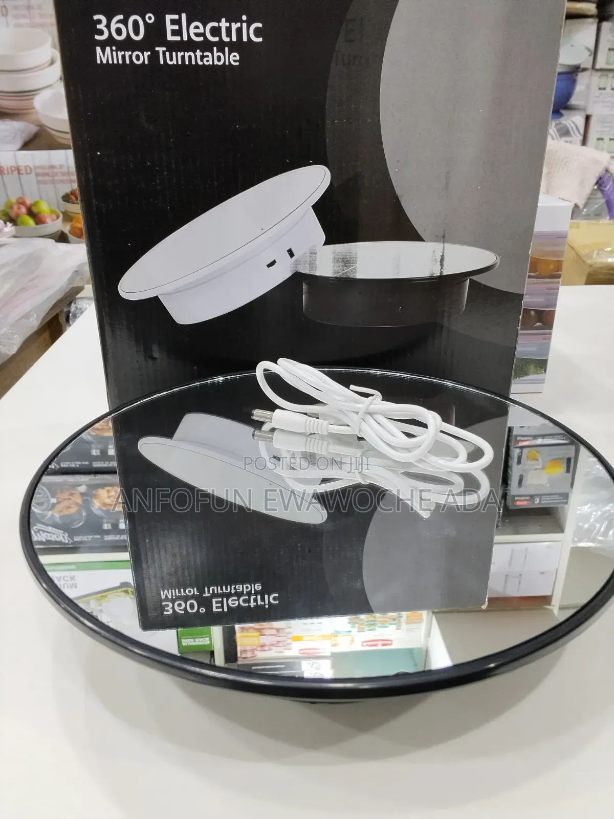 360° Electric Mirror Turntable