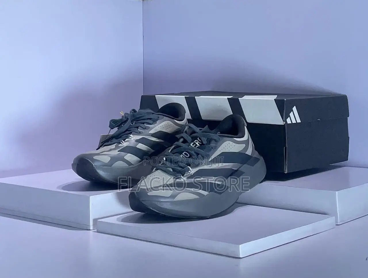 High Quality Adizero Evo Sl Exo Putty Biege Sneakers