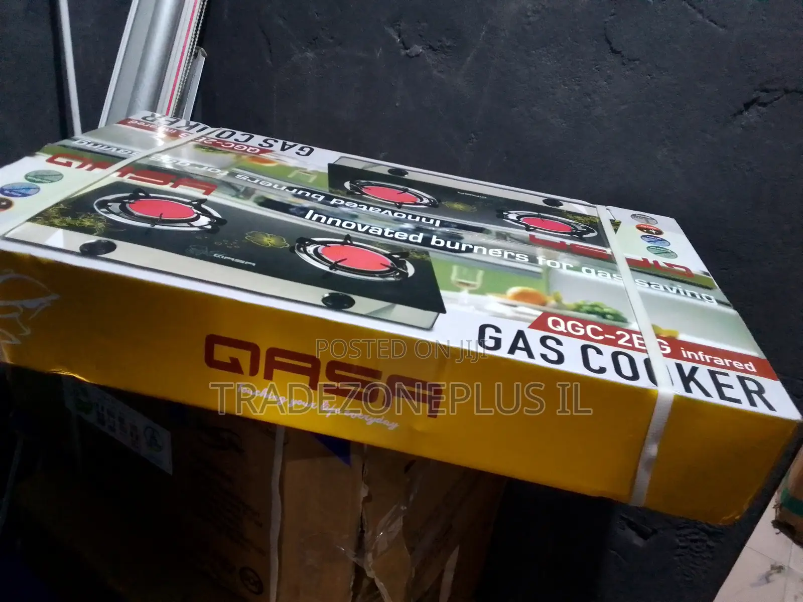 Quality Qasa Table Top Gas Stove With 2 Burners