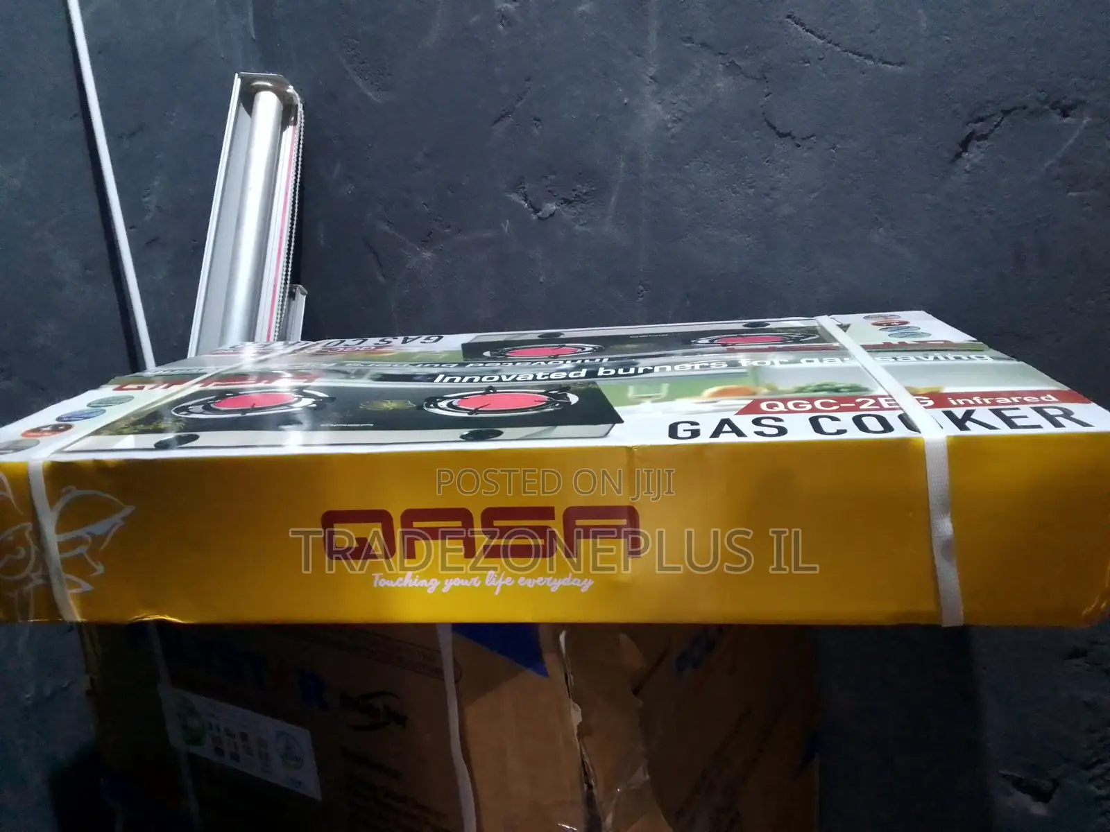Qasa QGC-2BG Gas Cooker for Fast Home Cooking