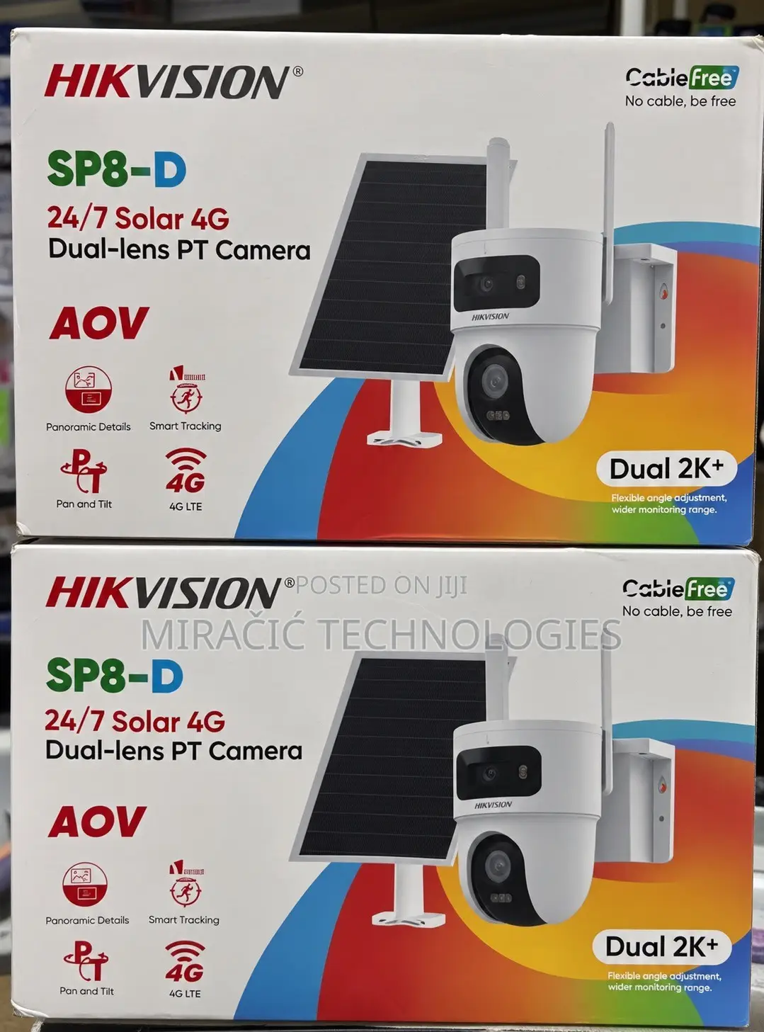 Hikvision Dual Lens Solar 4G CCTV Camera